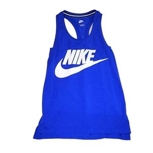 Nike Women's Blue Tank Top, Size Small